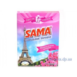 Skalbimo milteliai be fosfatų "Sama Automat" (prancūziškas aromatas) 350 g.